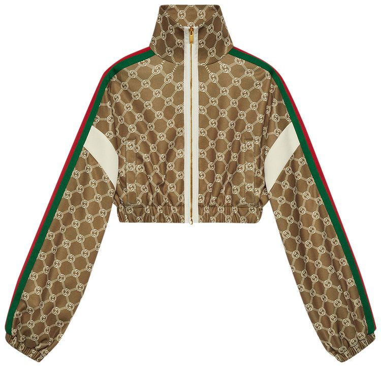 Gucci Jacket Military GreenIvory