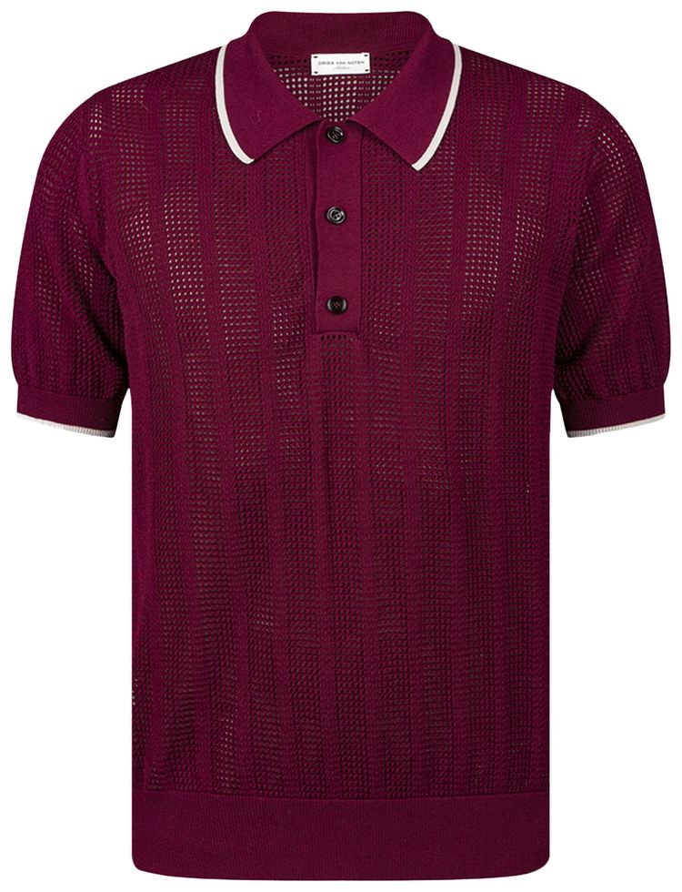 Dries Van Noten Mirko Sweater Bordeaux