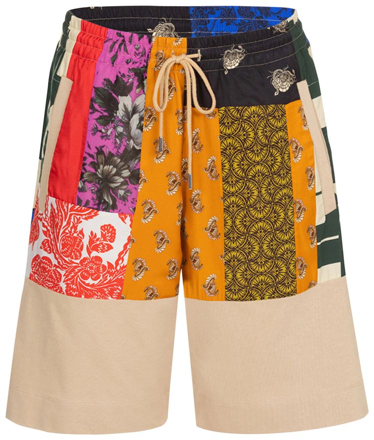 Dries Van Noten Herick Patch Pants Sand