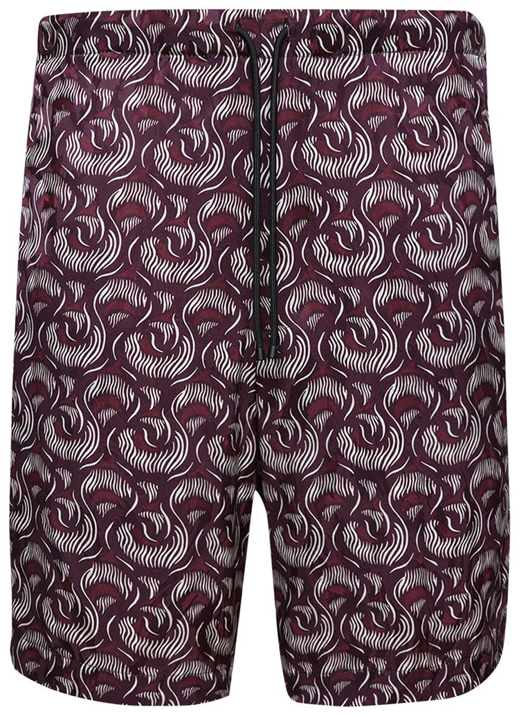 Dries Van Noten Piperi Pants Burgundy