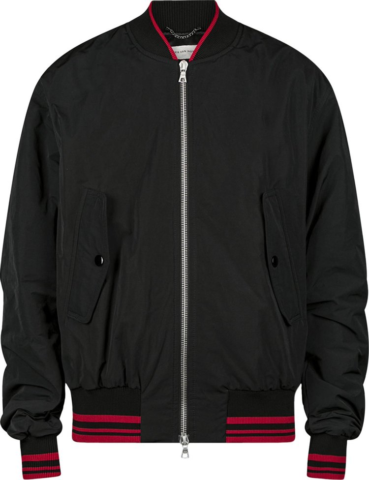 Buy Dries Van Noten Vellow Patch Jacket 'Black' - 231 020527 6349 900 ...