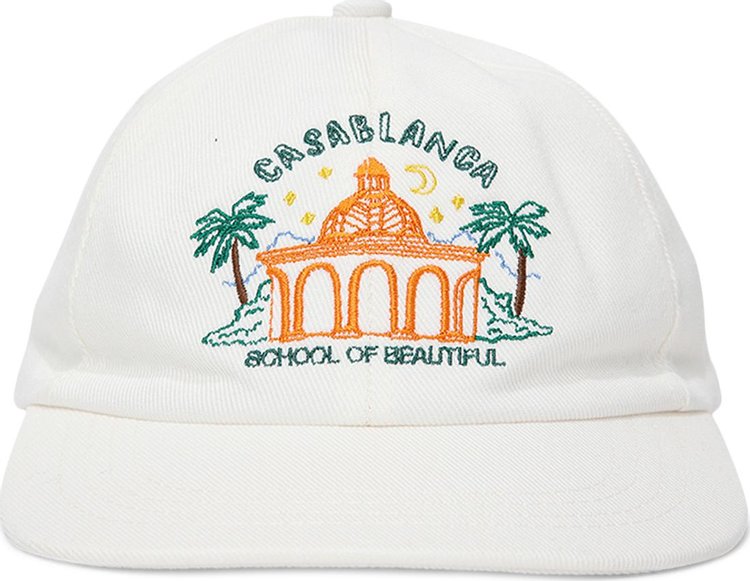 Casablanca Embroidered Cap 'School Of Beautiful'