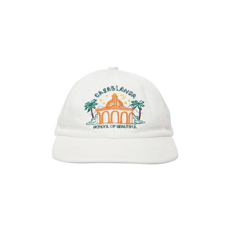 Casablanca Embroidered Cap School Of Beautiful