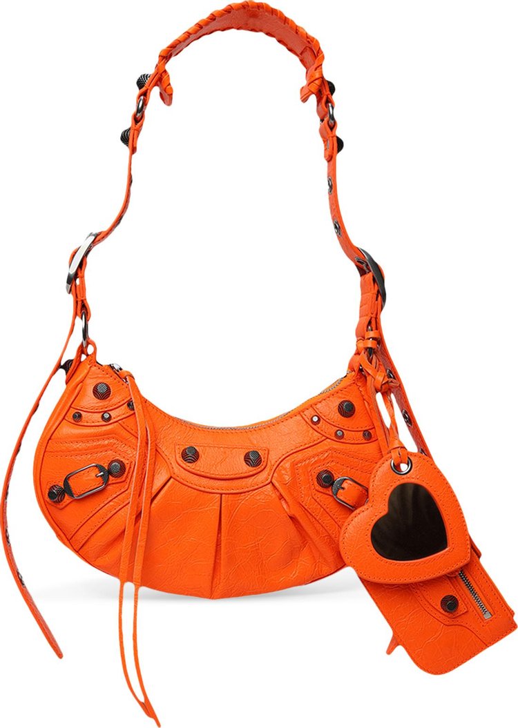Balenciaga XS Le Cagole Shoulder Bag 'Fluo Orange'