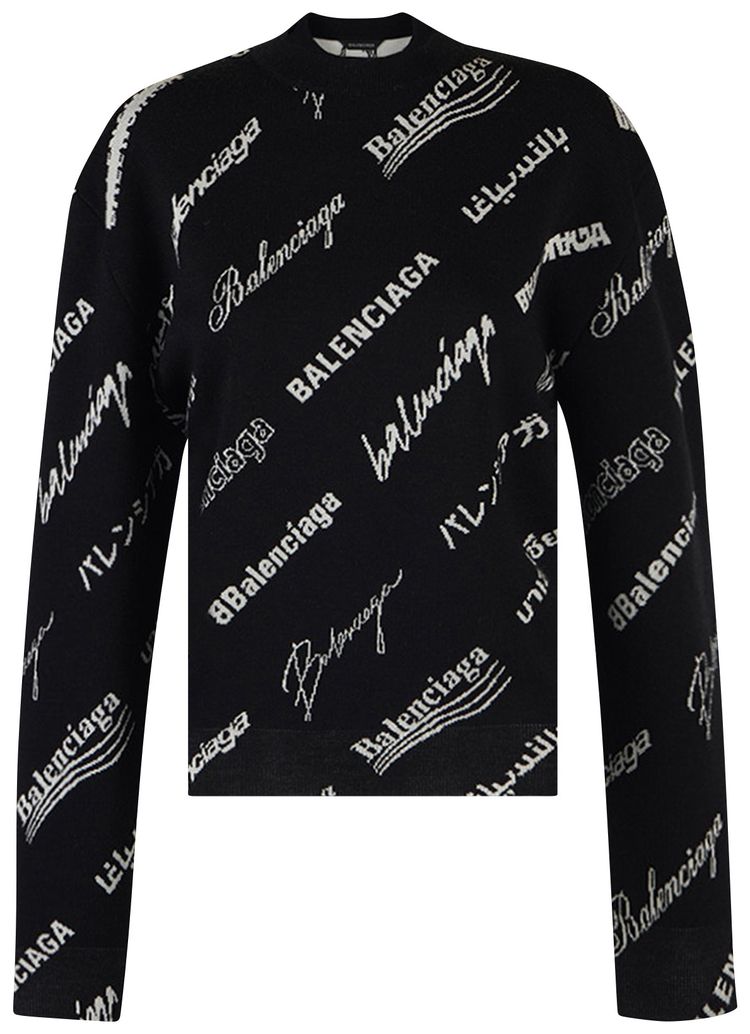 Buy Balenciaga Shirt 'Black/White' 662983 TNLL1 1070 GOAT