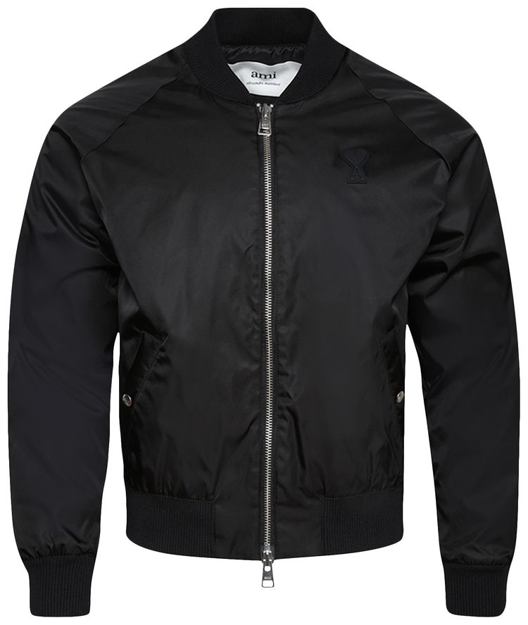 Ami Zipped Bomber Black