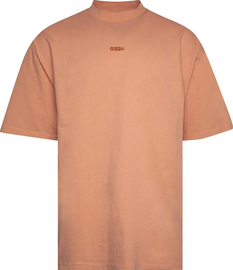 032C Terra Logo Oversized T-Shirt 'Washed Terracotta'