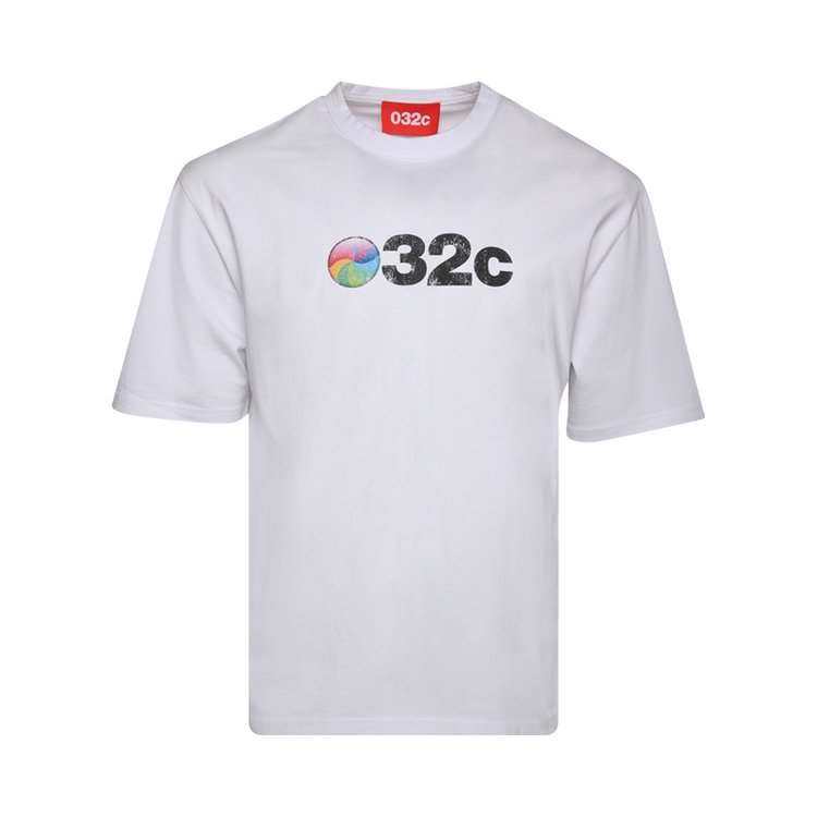 032C Wheel Oversized T-Shirt 'White'