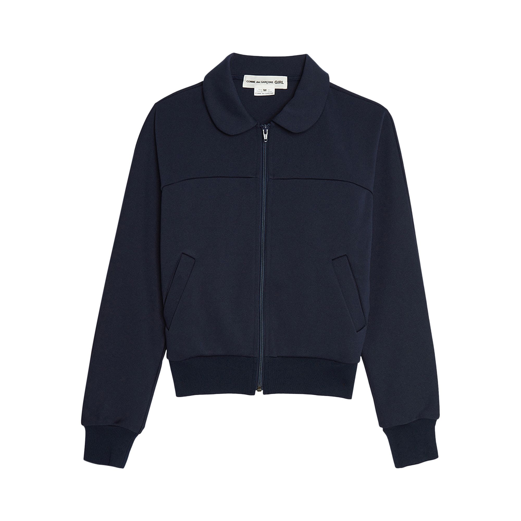Buy Comme des Garcons Girl Peter Pan Collar Track Jacket Navy NK T001 051 1 GOAT