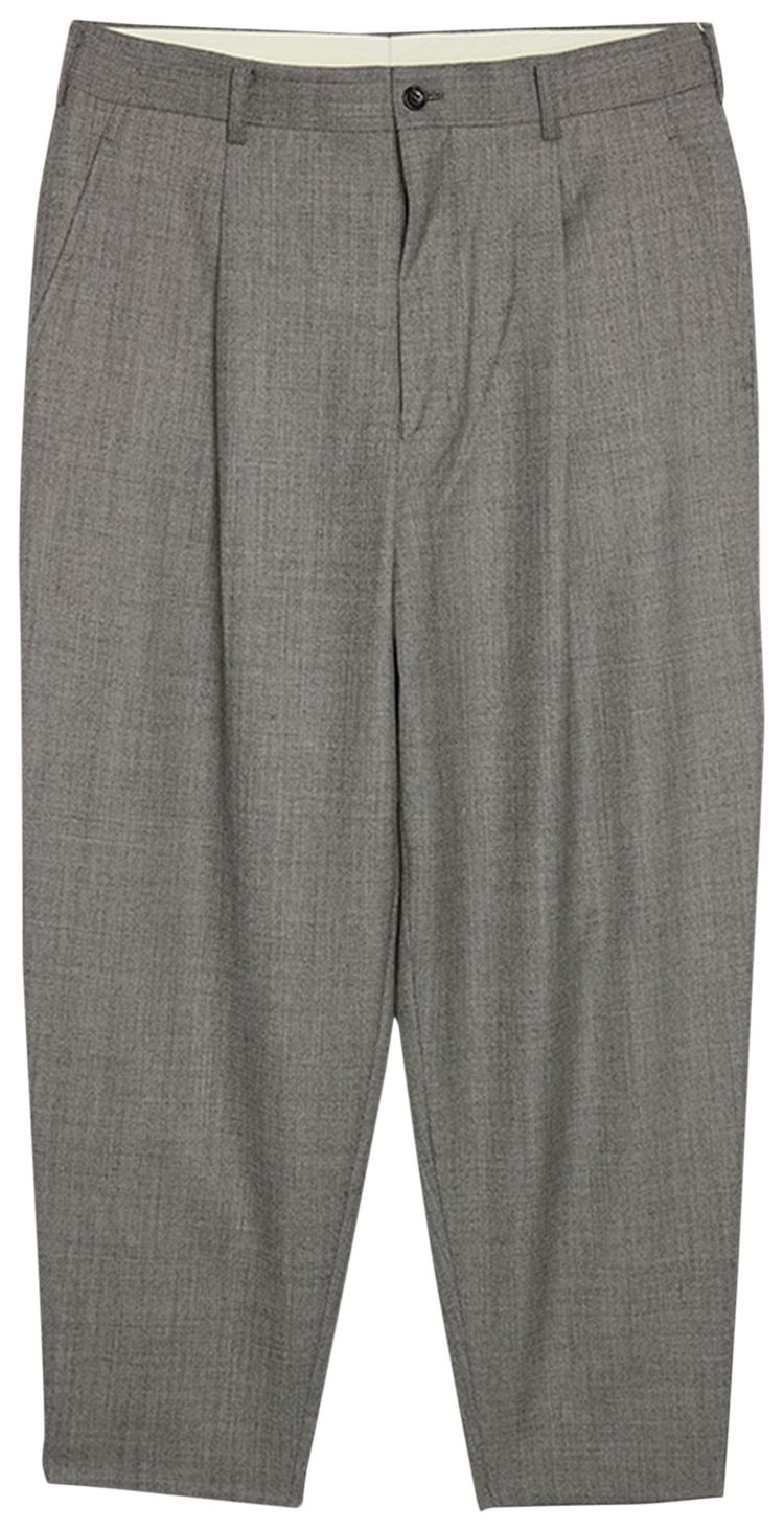 Comme des Garcons Homme Plus Sharkskin Pants Natural