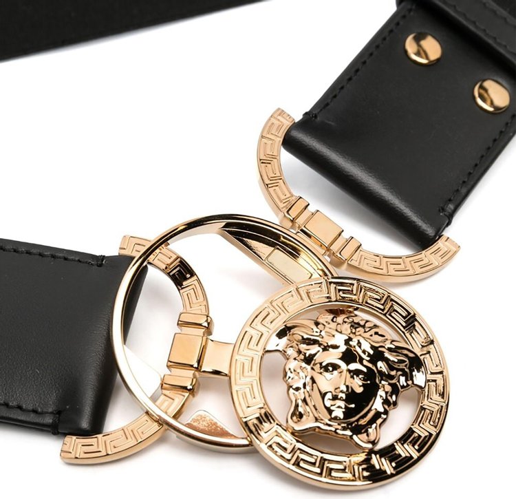 Versace Medusa Belt BlackVersace Gold