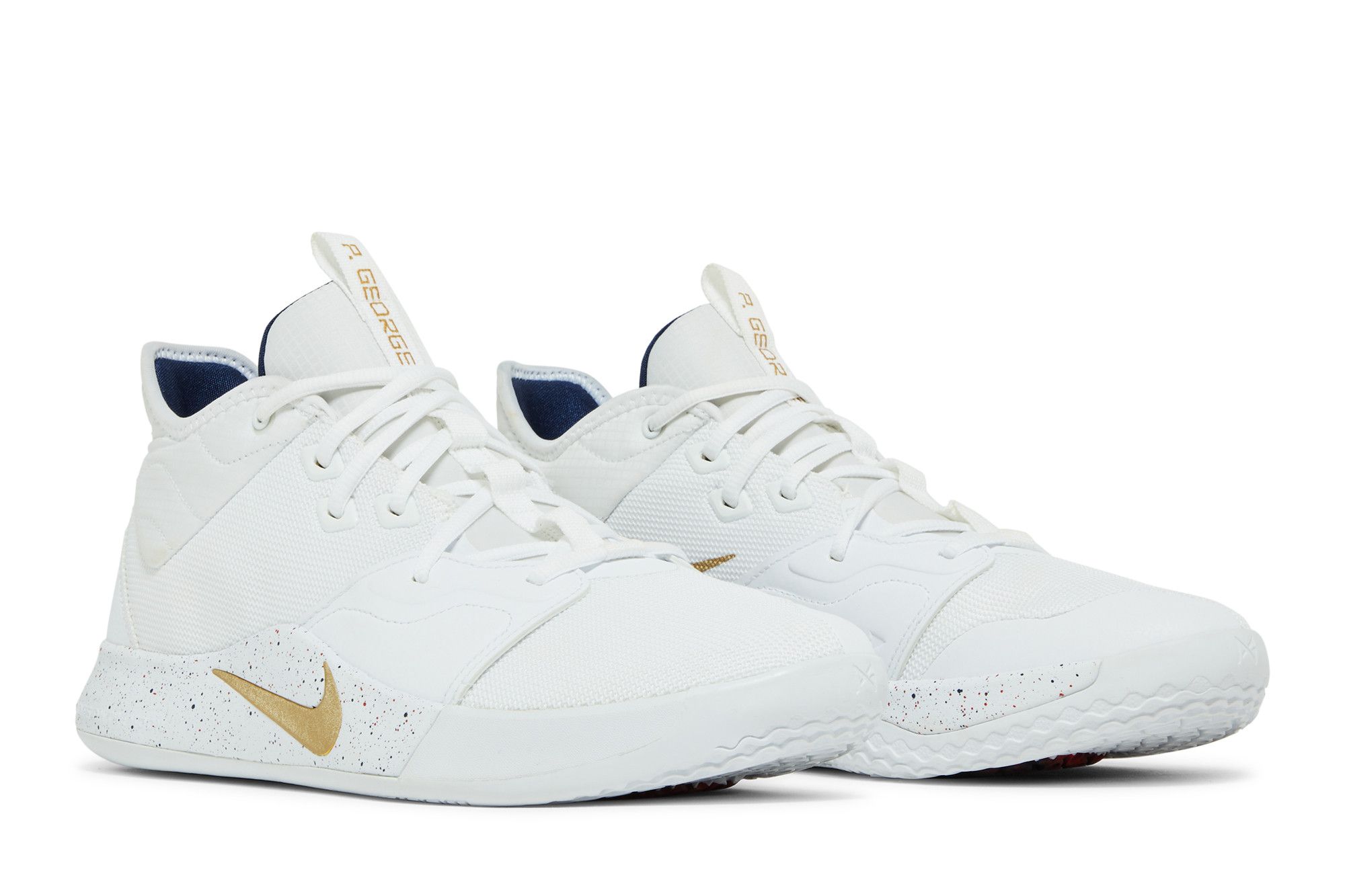 Pg 3 white gold navy top