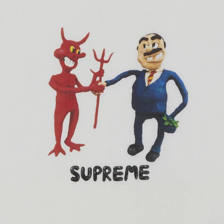 Supreme Business Tee White