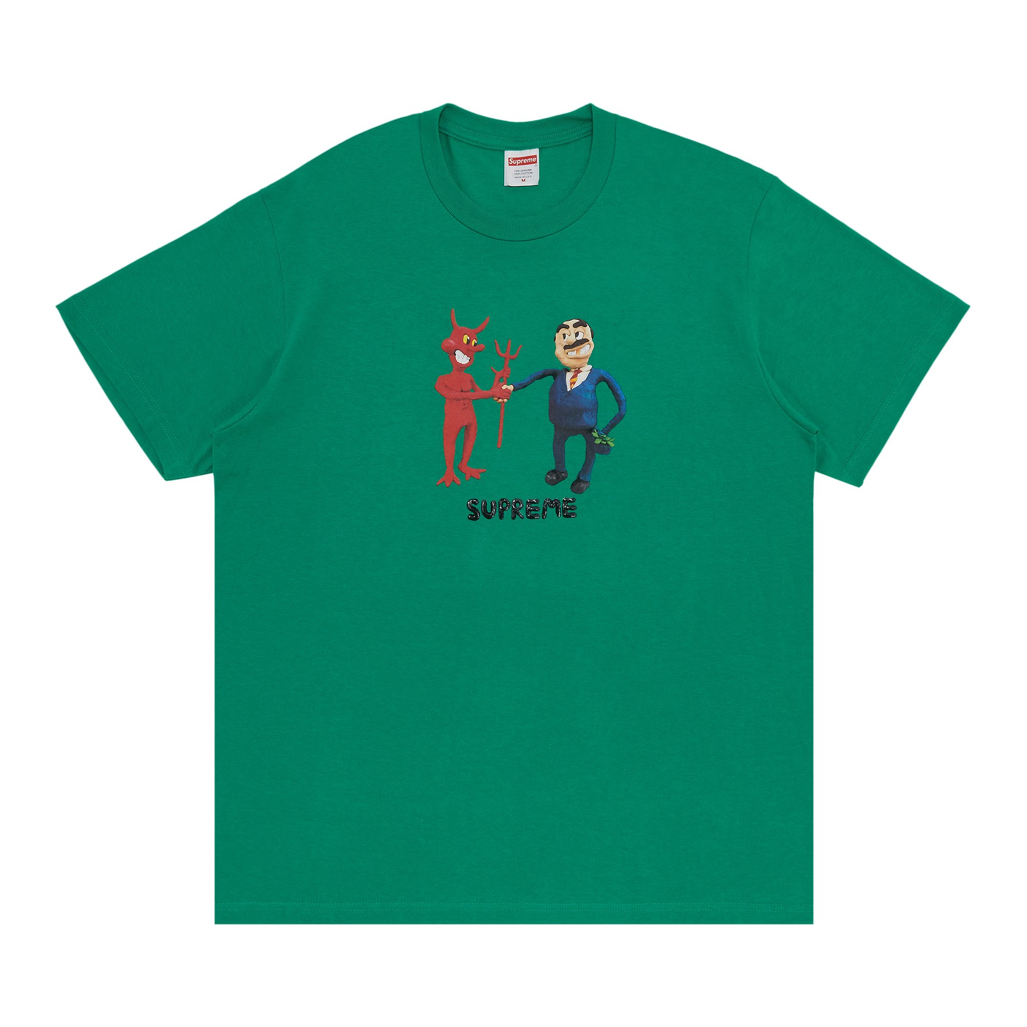 Buy Supreme Business Tee 'Green' - SS23T61 GREEN | GOAT