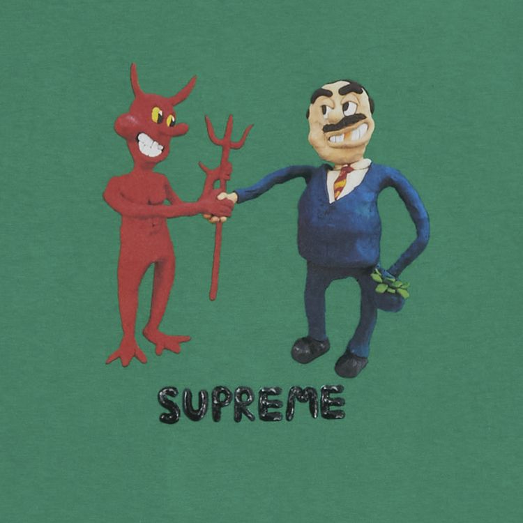 Supreme Business Tee Green