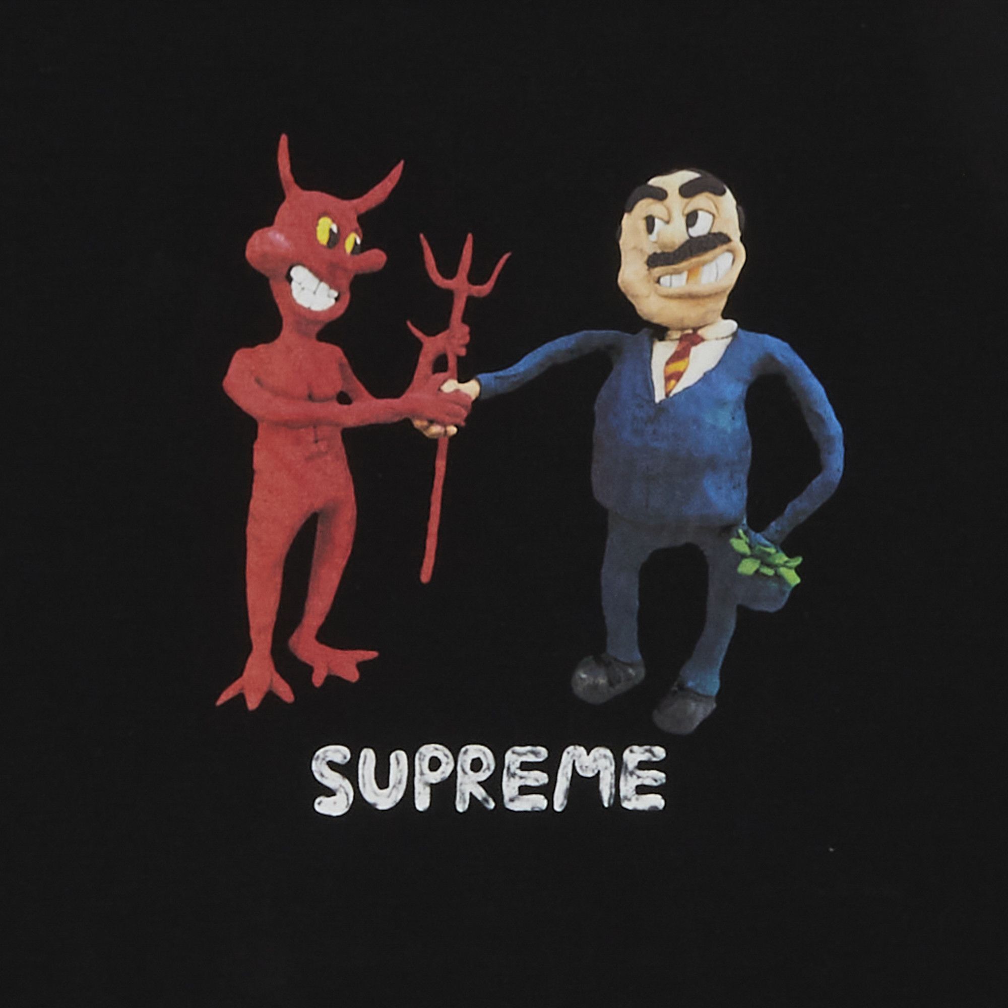 Buy Supreme Business Tee 'Black' - SS23T61 BLACK | GOAT