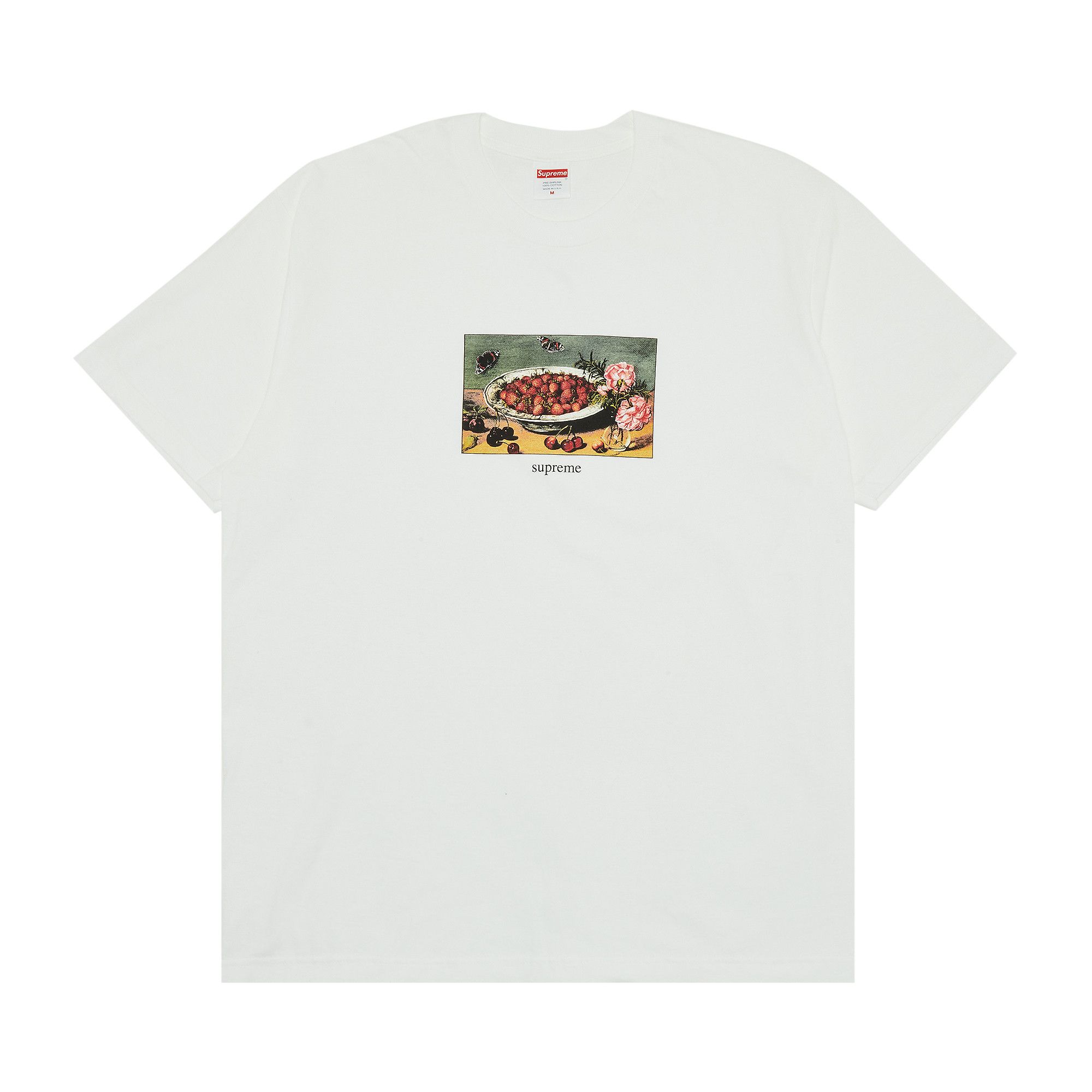 珍しい  - 'White' Tee Strawberries Supreme Buy SS23T26 IT GOAT | WHITE トップス