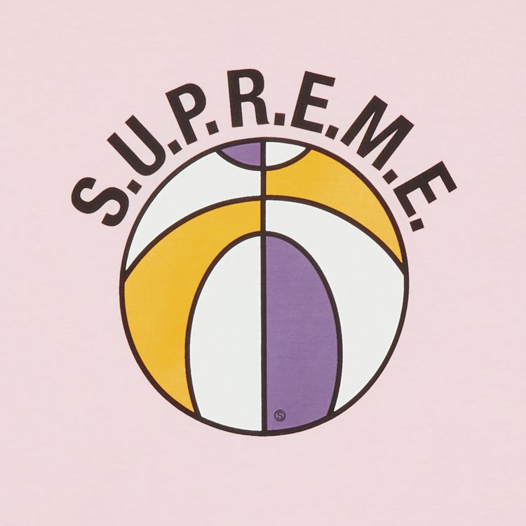 Supreme League Tee Light Pink