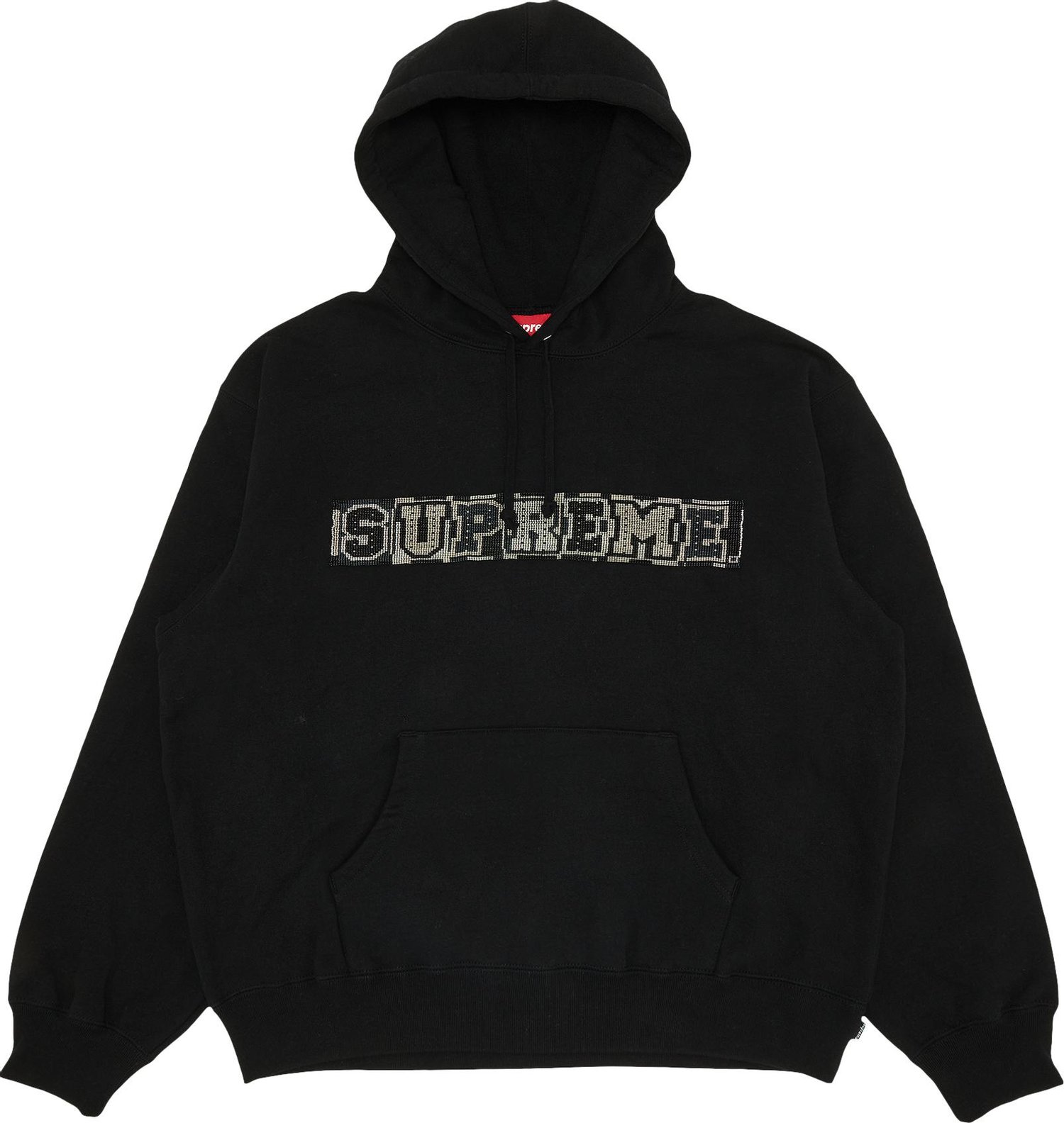 Buy Supreme Beaded Hooded Sweatshirt 'Black' - SS23SW60 BLACK | GOAT