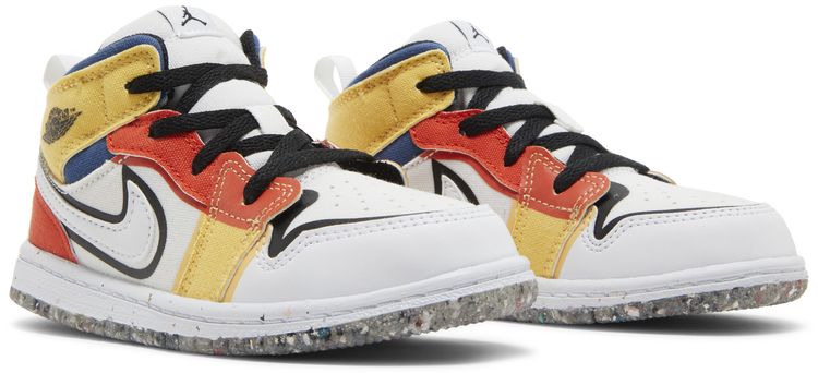 Air Jordan 1 Mid SE TD Multi Color Canvas