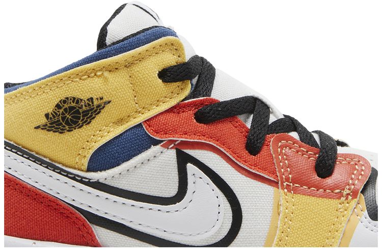 Air Jordan 1 Mid SE TD Multi Color Canvas