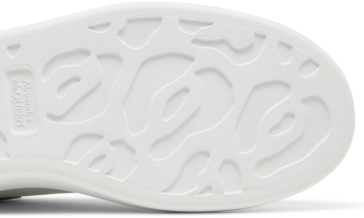 Alexander McQueen Oversized Sneaker White Silver