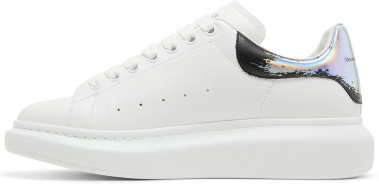 Alexander McQueen Oversized Sneaker White Silver