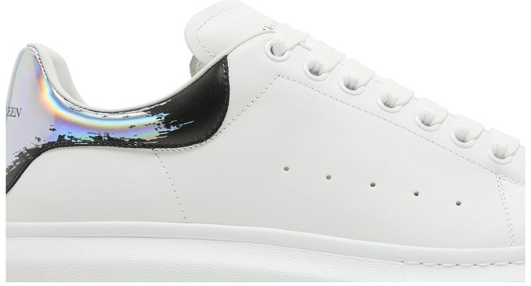 Alexander McQueen Oversized Sneaker White Silver