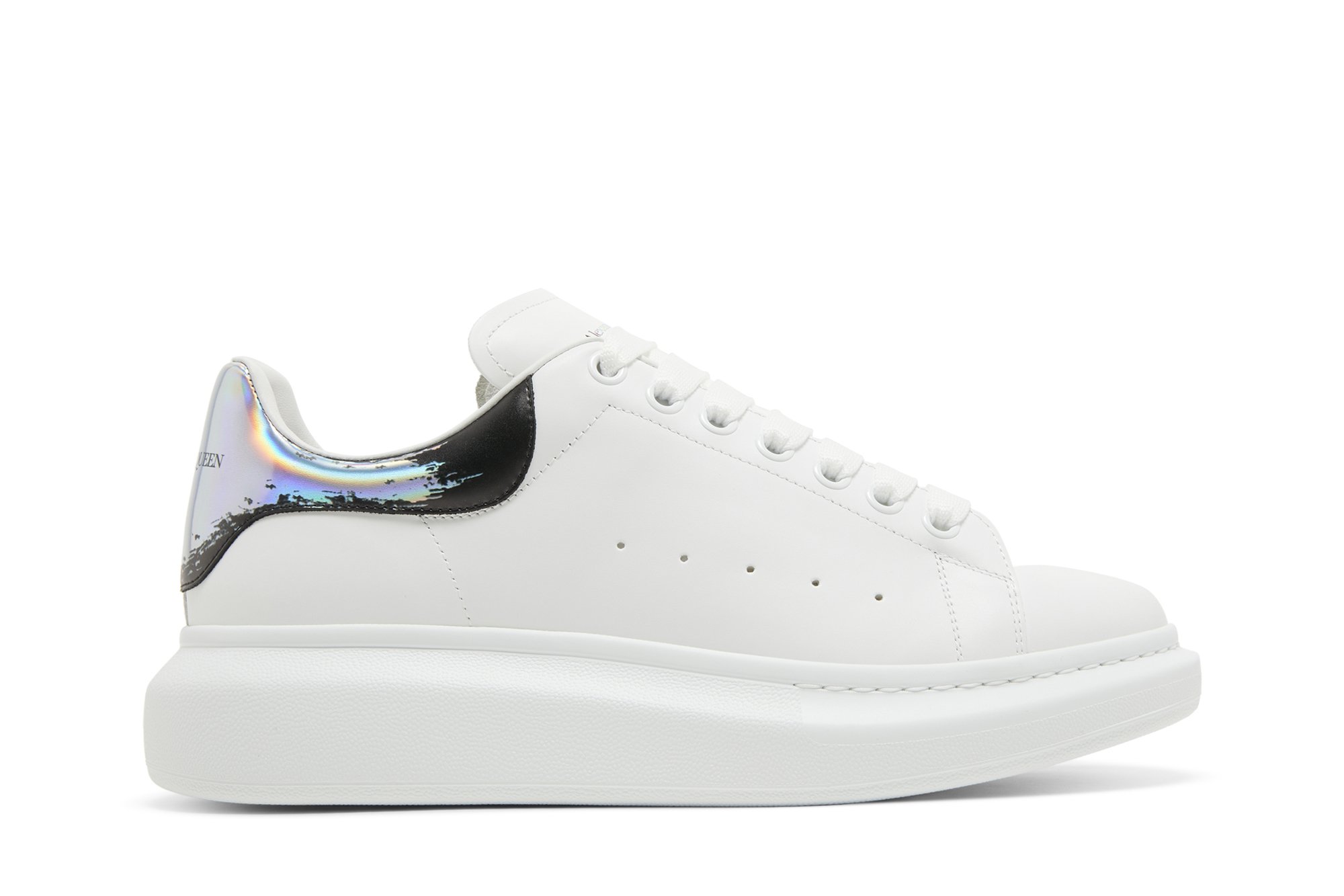 Alexander McQueen Oversized Sneaker 'White Silver'