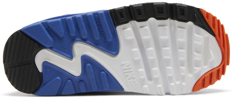 Nike Air Max 90 Leather TD White Midnight Navy