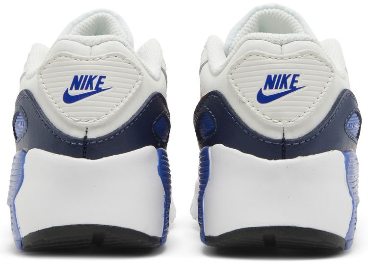 Nike Air Max 90 Leather TD White Midnight Navy