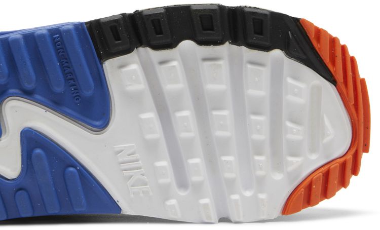 Nike Air Max 90 Leather TD White Midnight Navy