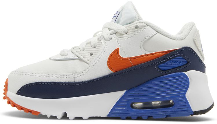 Nike Air Max 90 Leather TD White Midnight Navy