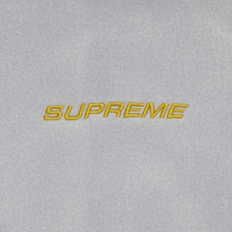 Supreme Racing Fleece Jacket Heather Grey