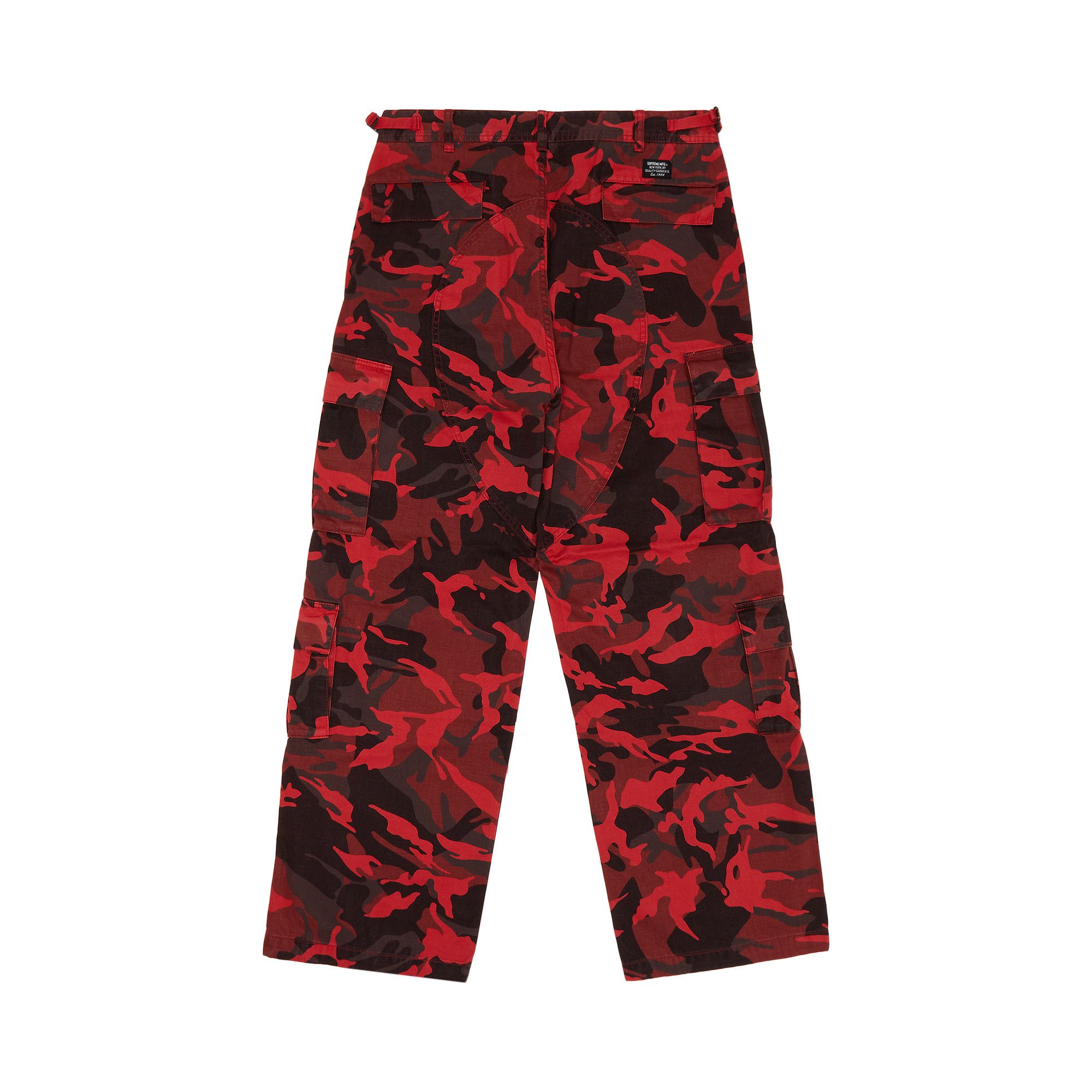 Size 30 Supreme Cargo Pant Red Camo