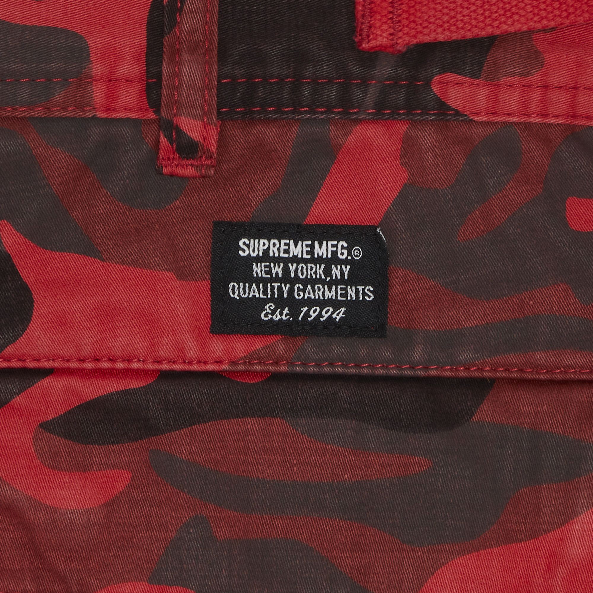 Buy Supreme Cargo Pant 'Red Camo' - SS23P18 RED CAMO | GOAT