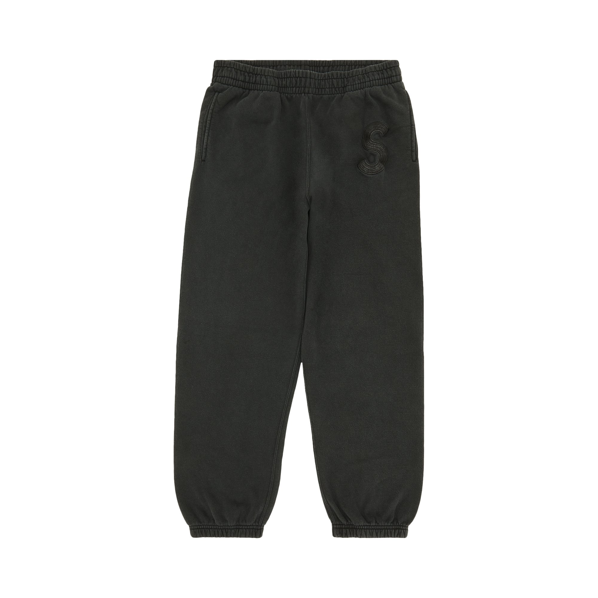 Buy Supreme Overdyed S Logo Sweatpant 'Black' - SS23P46 BLACK | GOAT