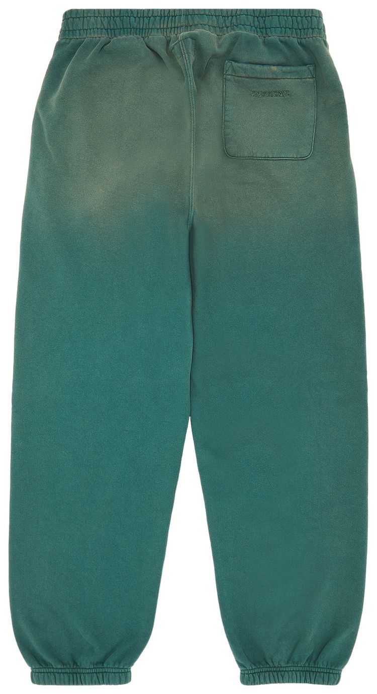 Supreme Overdyed S Logo Sweatpant Teal