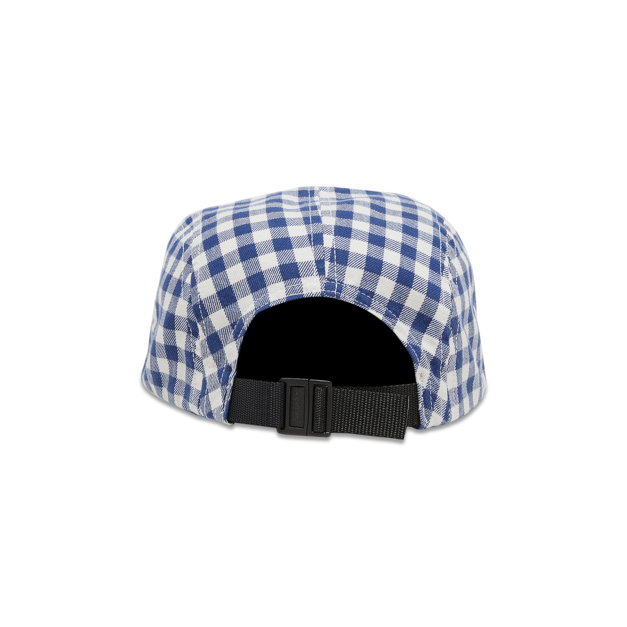 帽子 23AW  Supreme Gingham Camp Cap  Black Supreme Gingham Camp Cap (SS23) - $54