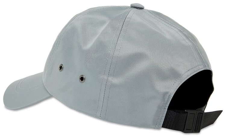 Supreme Leather Patch 6 Panel Grey