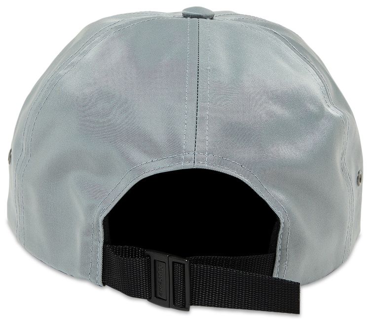 Supreme Leather Patch 6 Panel Grey