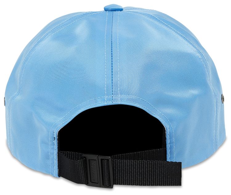 Supreme Leather Patch 6 Panel Blue
