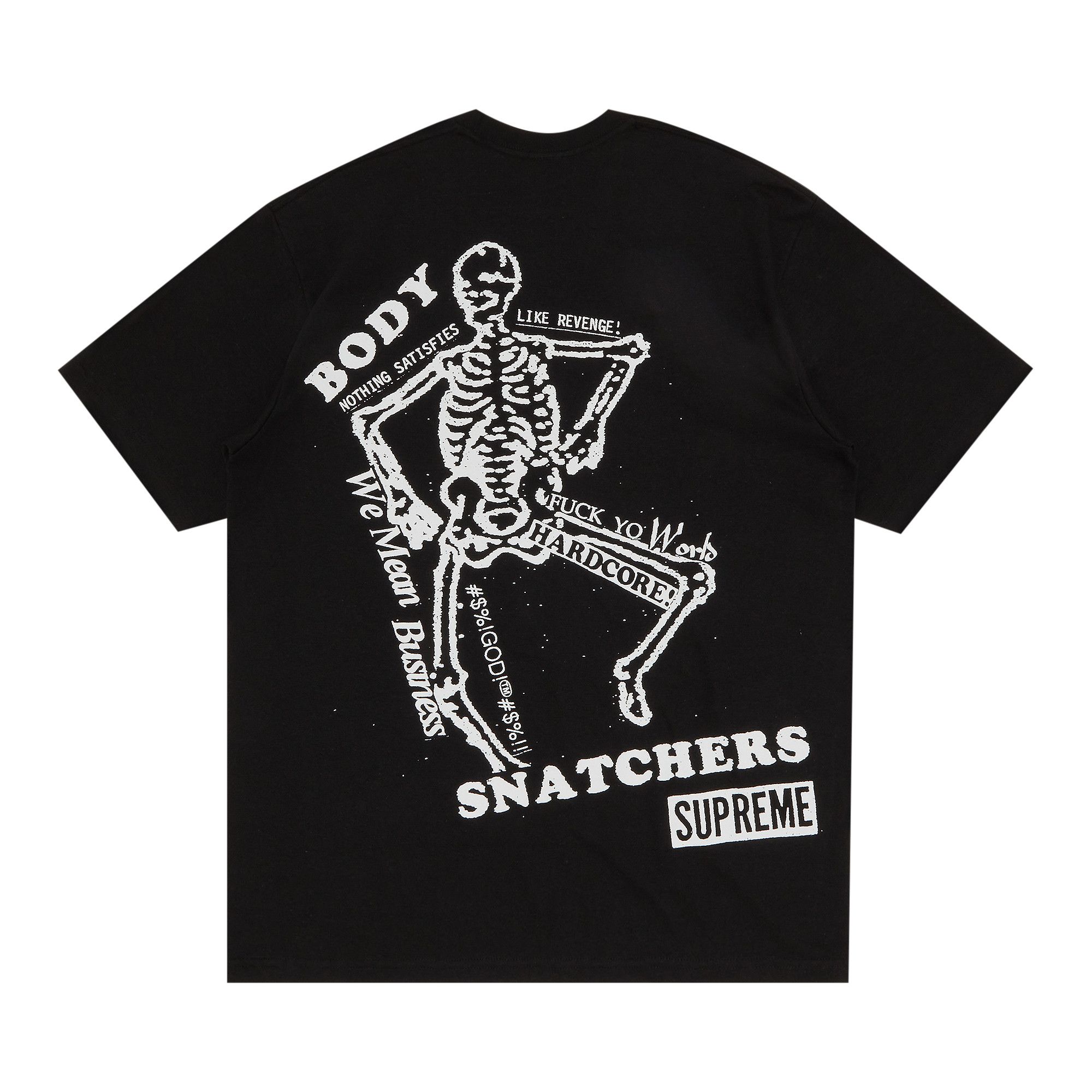 Buy Supreme Body Snatchers Tee 'Black' - SS23T62 BLACK | GOAT