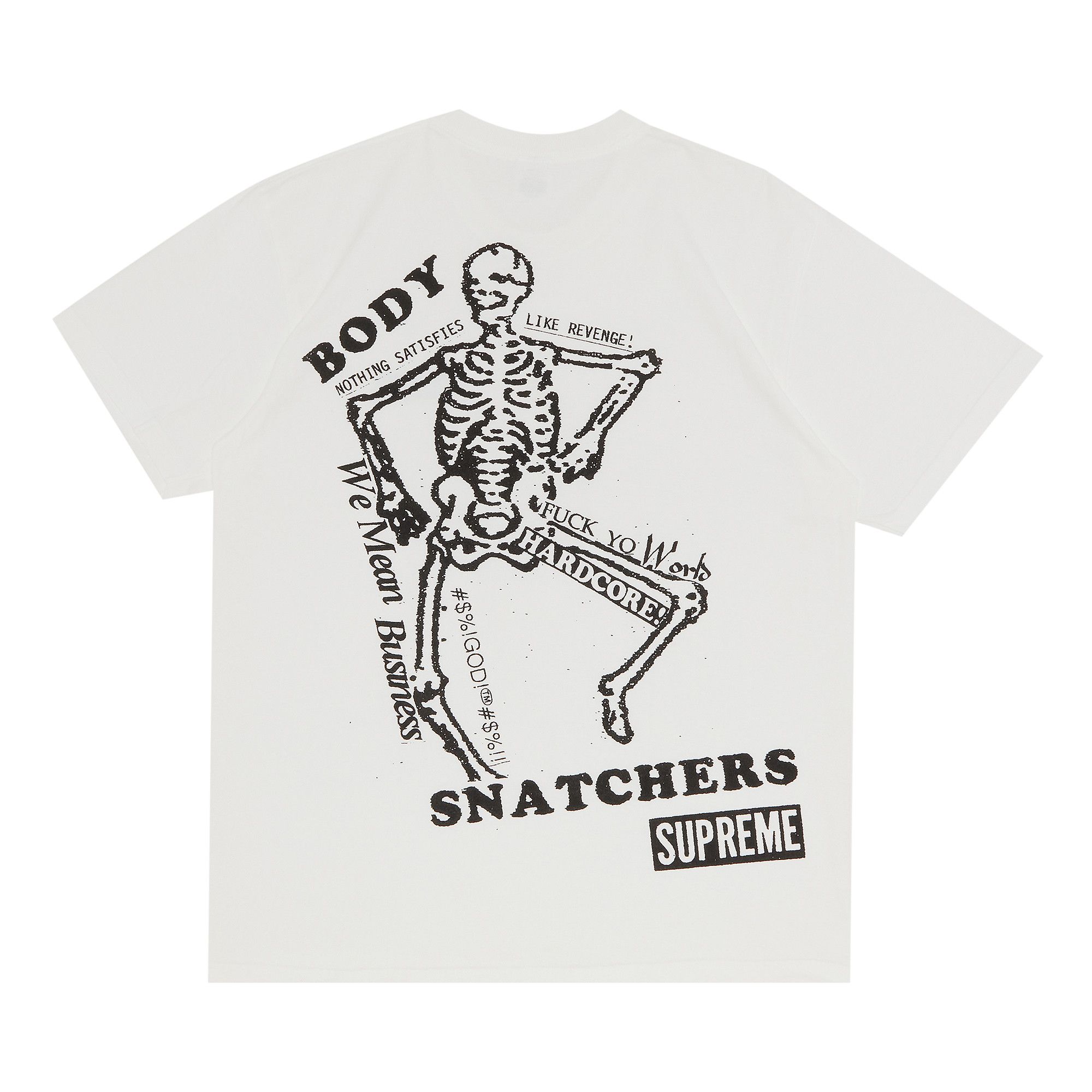 Supreme◆23SS/BODY Snatchers /Tシャツ/S/コットン/YLW
