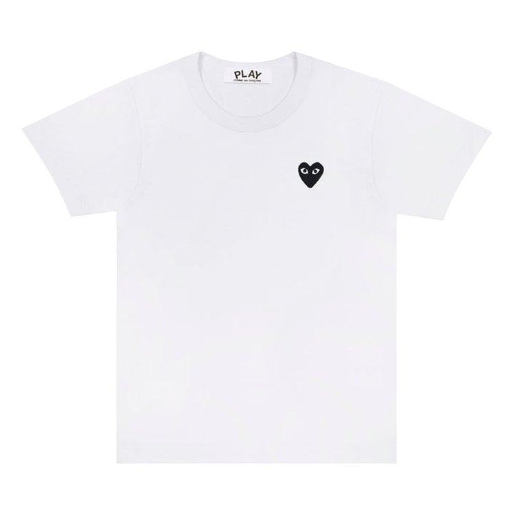 Buy Comme des Garçons PLAY Heart T-Shirt 'White' - AZ T064 051 2 | GOAT