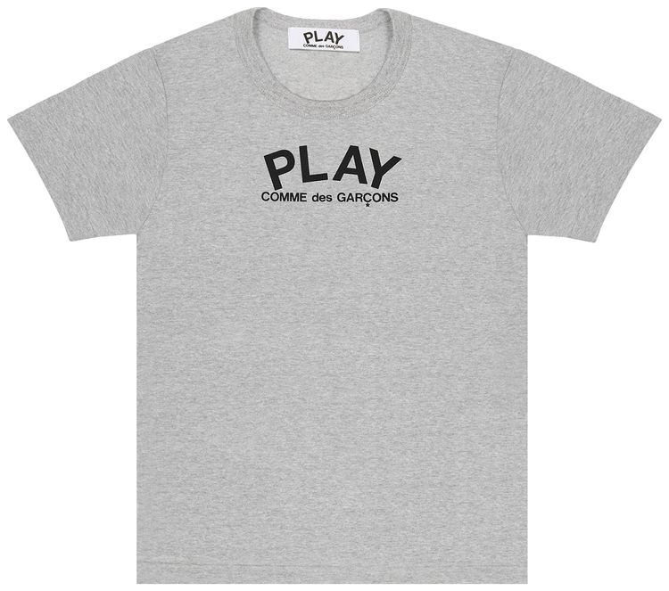 Comme des Garcons PLAY T Shirt Grey
