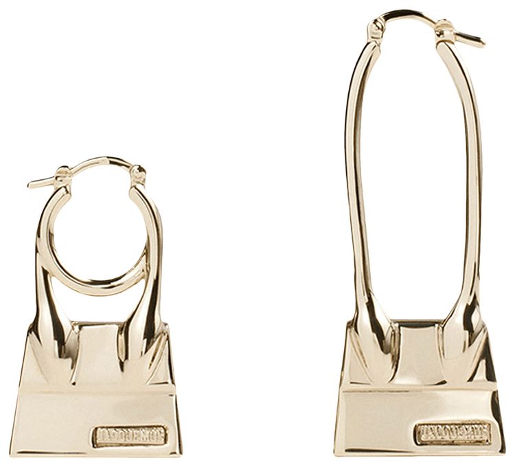 Jacquemus Les Creoles Chiquito Noeud Gold