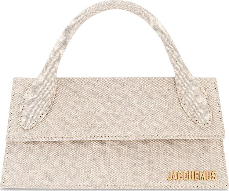 Buy Jacquemus Le Chiquito Long Signature Handbag 'Beige