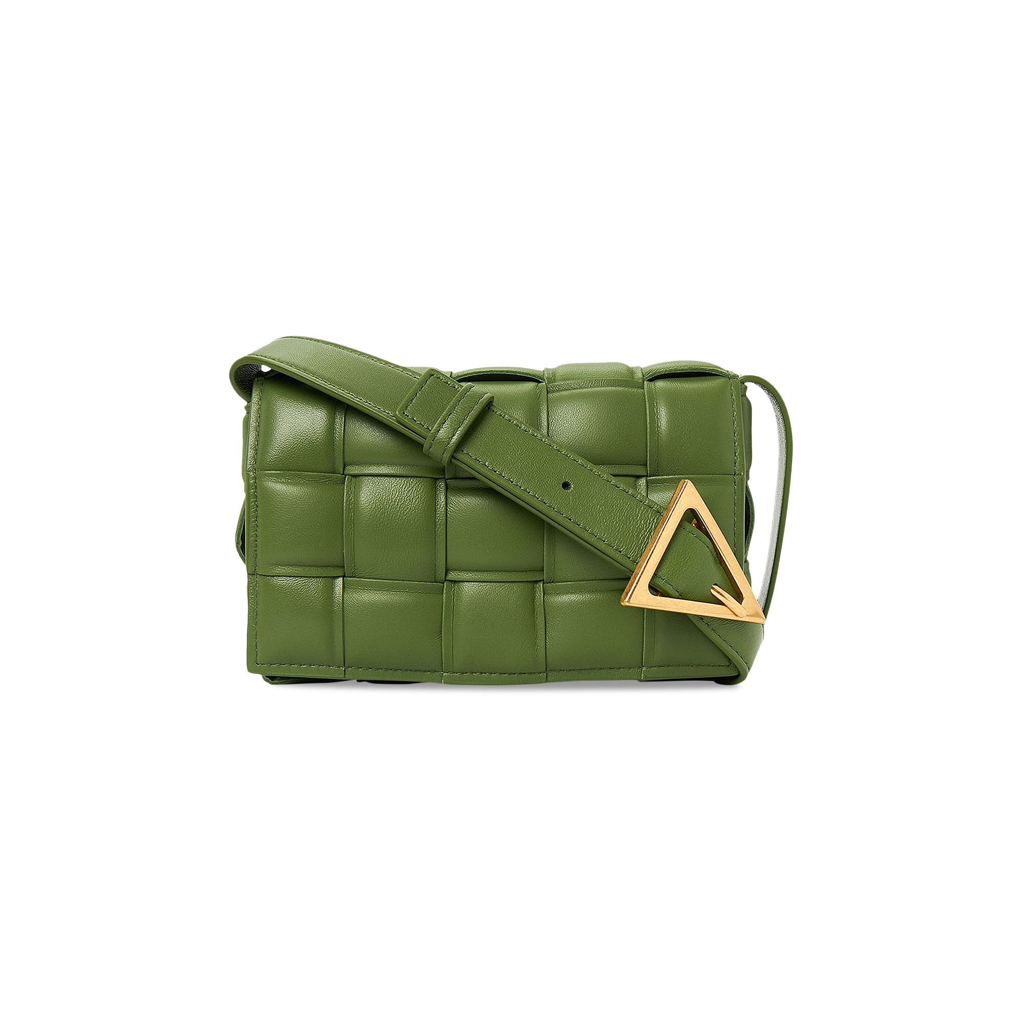 Buy Bottega Veneta Small Padded Cassette Bag 'Avocado/Gold