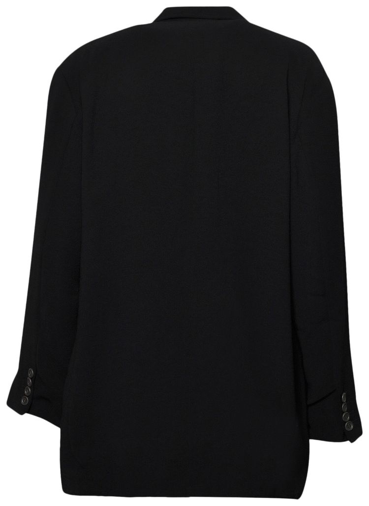 Acne Studios Single Breasted Suit Jacket Black